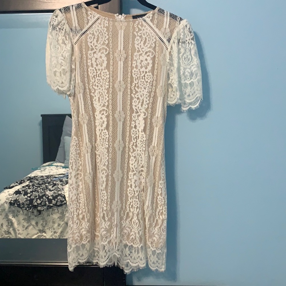 Vici Collection White Lace Dress Size S